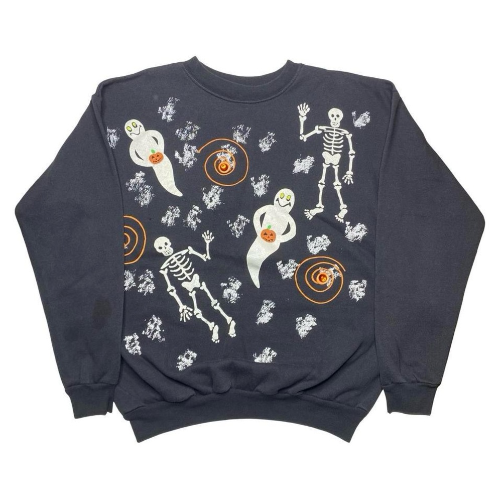 Vintage Halloween‎ ghost sweater